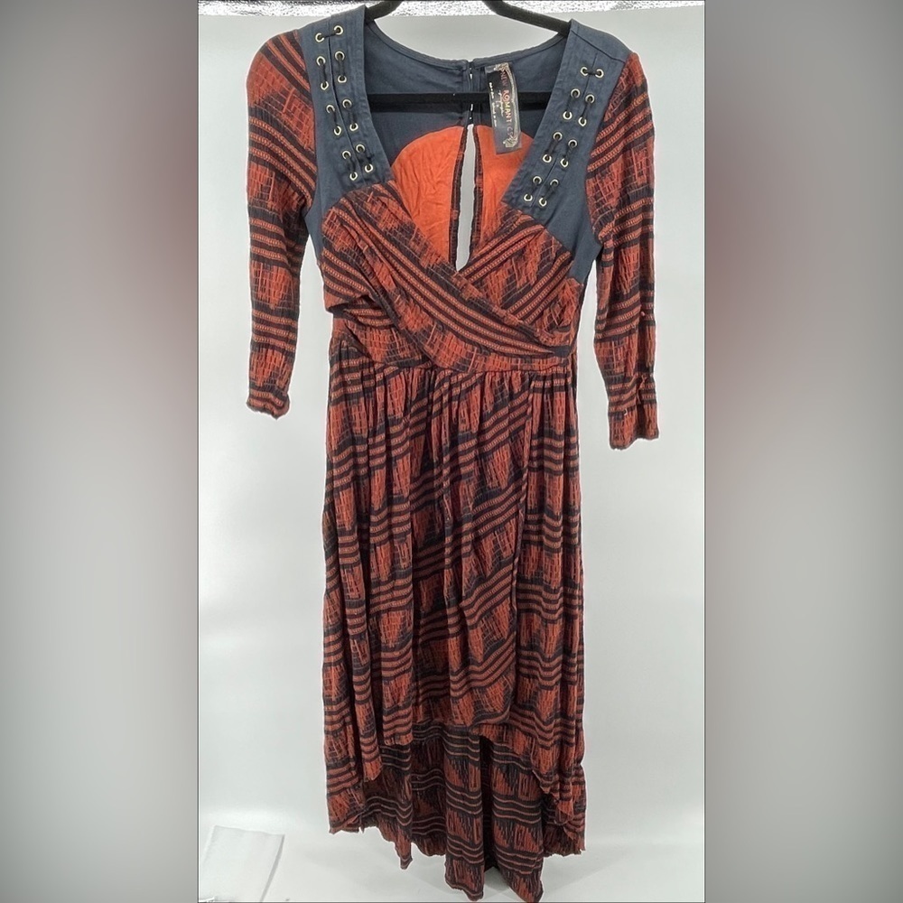 Free People New Romantics Lelani Wrap Dress XS Z157 - Picture 3 of 12